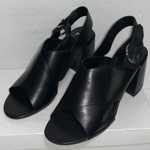 Marc Fischer Hocie Leather Slingback Sandals